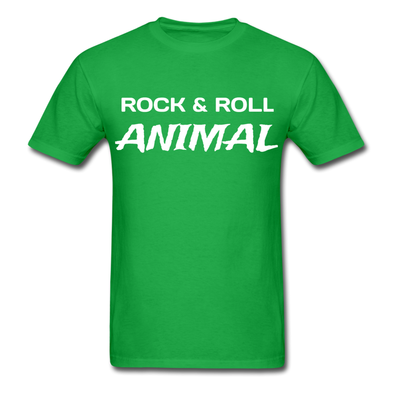 Rock & Roll Animal Unisex Classic T-Shirt - bright green