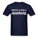 Rock & Roll Animal Unisex Classic T-Shirt - navy