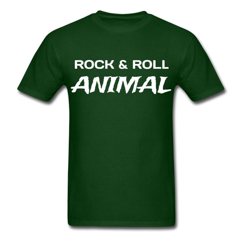 Rock & Roll Animal Unisex Classic T-Shirt - forest green
