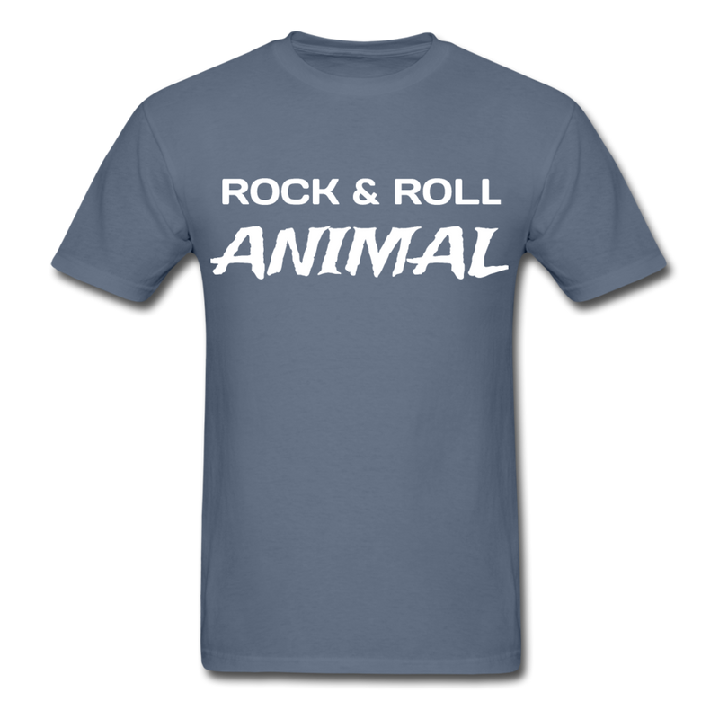 Rock & Roll Animal Unisex Classic T-Shirt - denim
