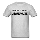 Rock & Roll Animal Unisex Classic T-Shirt - heather gray