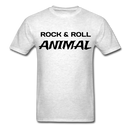 Rock & Roll Animal Unisex Classic T-Shirt - light heather gray