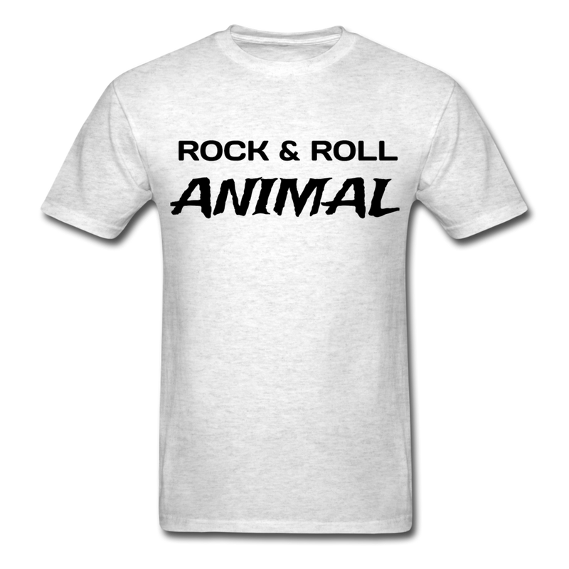 Rock & Roll Animal Unisex Classic T-Shirt - light heather gray