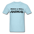 Rock & Roll Animal Unisex Classic T-Shirt - powder blue