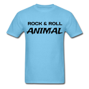 Rock & Roll Animal Unisex Classic T-Shirt - aquatic blue