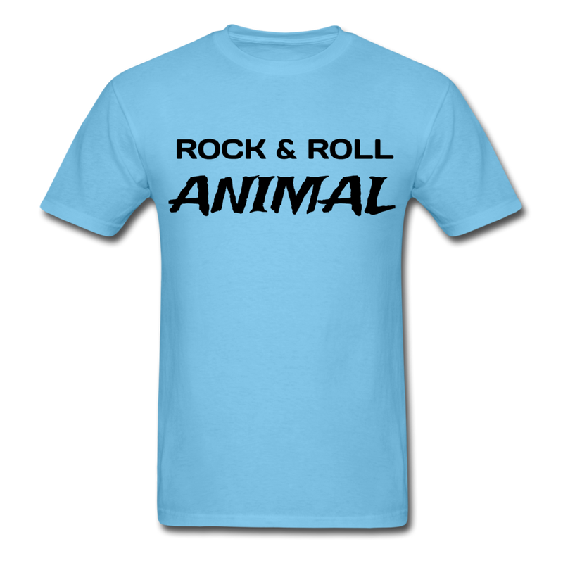 Rock & Roll Animal Unisex Classic T-Shirt - aquatic blue