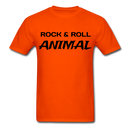 Rock & Roll Animal Unisex Classic T-Shirt - orange