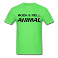 Rock & Roll Animal Unisex Classic T-Shirt - kiwi