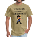 Remember Concerts And Crowds T-Shirt - khaki