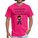Remember Concerts And Crowds T-Shirt - fuchsia