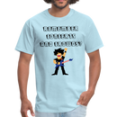 Remember Concerts And Crowds T-Shirt - powder blue