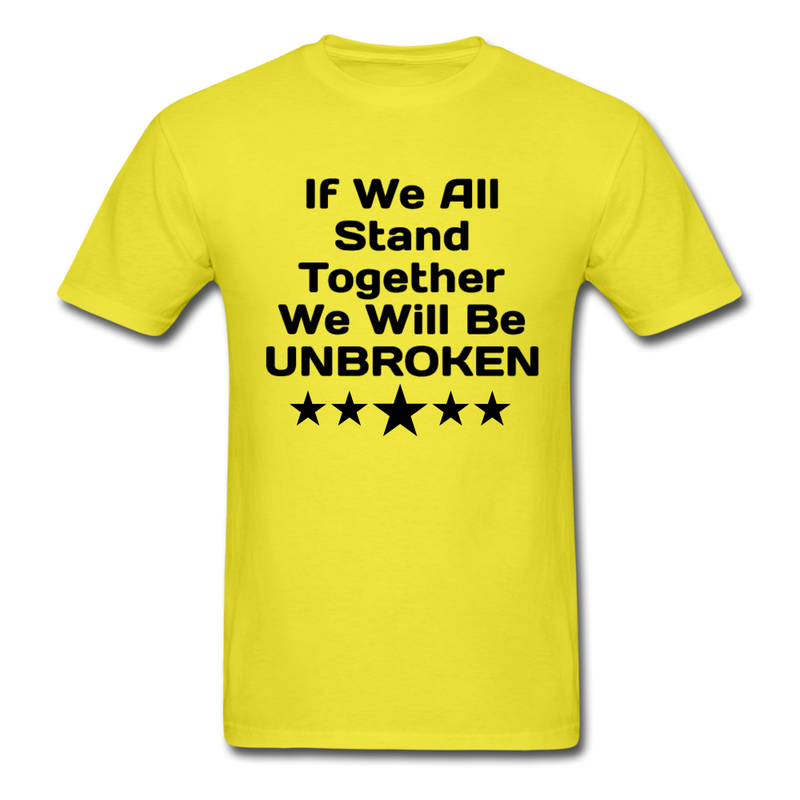 If We All Stand Together Unisex Classic T-Shirt - yellow