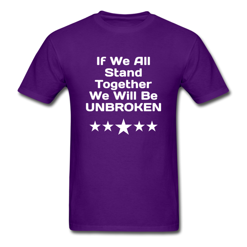 If We All Stand Together Unisex Classic T-Shirt - purple