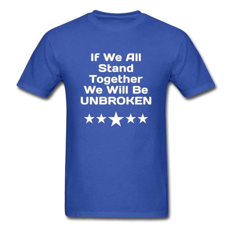If We All Stand Together Unisex Classic T-Shirt - royal blue