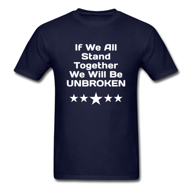 If We All Stand Together Unisex Classic T-Shirt - navy
