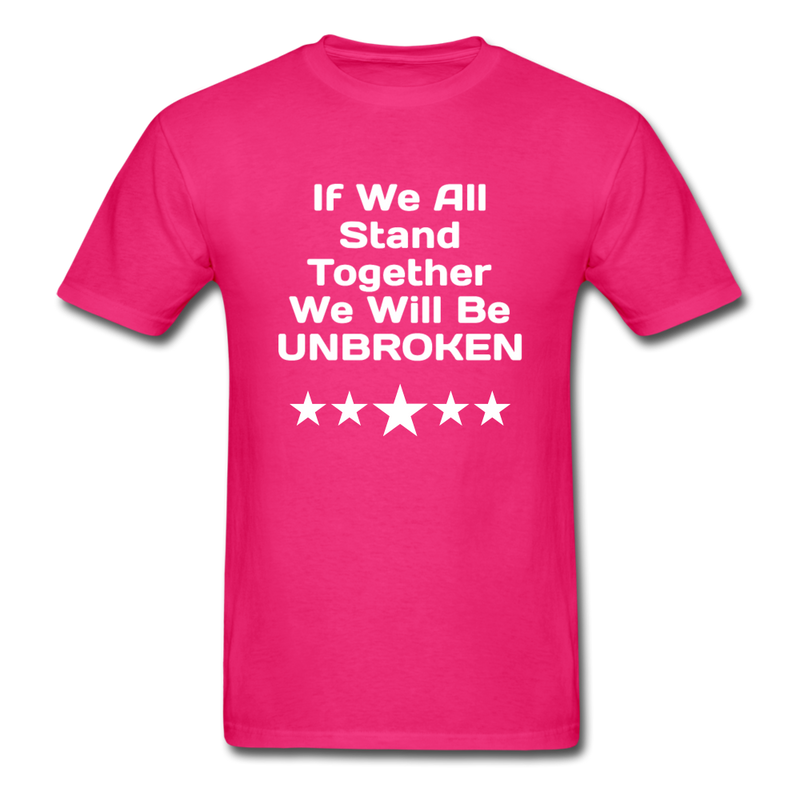 If We All Stand Together Unisex Classic T-Shirt - fuchsia