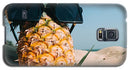 Sunglasses on Pineapple - Phone Case; iPhone and Galaxy