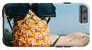 Sunglasses on Pineapple - Phone Case; iPhone and Galaxy