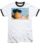 Sunglasses on Pineapple - Baseball T-Shirt