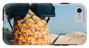 Sunglasses on Pineapple - Phone Case; iPhone and Galaxy