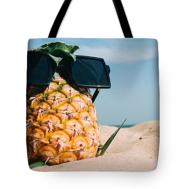Sunglasses on Pineapple - Tote Bag