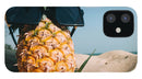 Sunglasses on Pineapple - Phone Case; iPhone and Galaxy