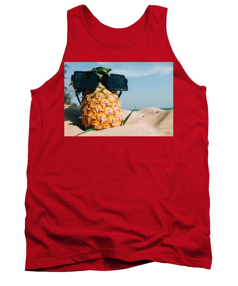 Sunglasses on Pineapple - Tank Top