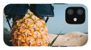 Sunglasses on Pineapple - Phone Case; iPhone and Galaxy