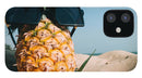 Sunglasses on Pineapple - Phone Case; iPhone and Galaxy