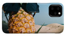 Sunglasses on Pineapple - Phone Case; iPhone and Galaxy