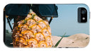 Sunglasses on Pineapple - Phone Case; iPhone and Galaxy