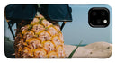 Sunglasses on Pineapple - Phone Case; iPhone and Galaxy