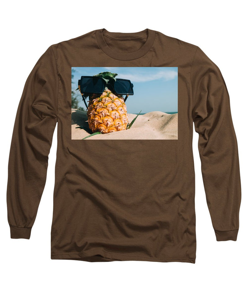Sunglasses on Pineapple - Long Sleeve T-Shirt