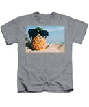 Sunglasses on Pineapple - Kids T-Shirt