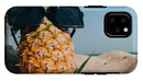 Sunglasses on Pineapple - Phone Case; iPhone and Galaxy