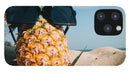 Sunglasses on Pineapple - Phone Case; iPhone and Galaxy