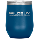 Official WILDBUY 12 oz Stainless Steel Stemless Wine Tumbler