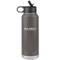 Official WILDBUY logo 32 oz Stainless Steel Water Bottle Tumbler
